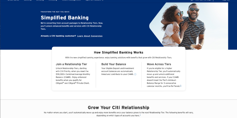 Citibank Mortgage Relationship Discount Citi Launches Relationship Tiers - Profitable Content